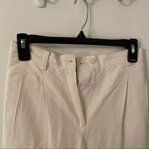 Vintage Liz Claiborne Liz Sport White Linen Pants